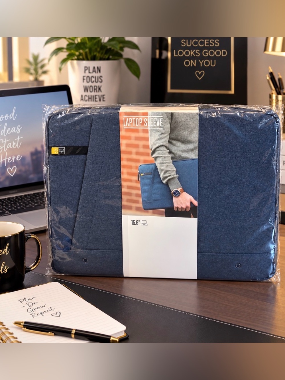 Laptop Sleeve 15.6" - Navy Blue Protective Case